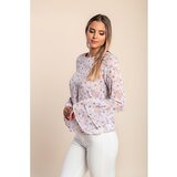 Fenzy Bluza S Cvjetnim Printom, Lila | shoptok.hr