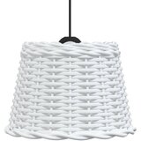  Sjenilo za stropnu svjetiljku bijelo Ø30x20 cm od pruća | shoptok.hr