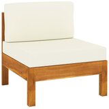  Vrtni set za sjedenje s jastucima, 7 dijelova, 100 x 60 cm, akacija | shoptok.hr