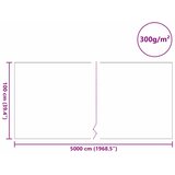 Flis tkanina za ribnjak Siva 1 x 50 m Poliester i pamuk | shoptok.hr