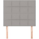  Uzglavlje svijetlosivo 80x5x118/128 cm tkanina | shoptok.hr