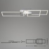 LED plafonsko svetlo LED/42W/230V 3000K mat hrom | Eponuda.com