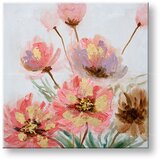  Naslikana slika na platnu cvetje 1-delna 60x60 cm CFAZH6001E1 () Cijene