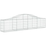 Lučne gabionske košare 12 kom 200x30x40/60 cm pocinčano željezo | shoptok.hr
