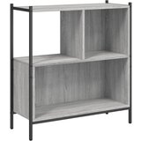 Maison Chic Knjižna omara - Knjižni regal siva sonoma 72x28x77,5 cm inženirski les, (21725060) Cene
