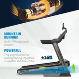 Capital Sports Infinity Pro 4.0, tekalna steza, 7 PS, BT, aplikacija Kinomap, LCD zaslon, (20598693) | Shoptok.si