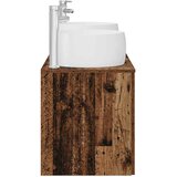  Set namještaja za kupaonicu 3 kom. Staro drvo Smeđa 49.5 x 44.5 x 66 cm | shoptok.hr