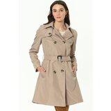 Dewberry Z6642 WOMEN'S TRENCH COAT-BEIGE | shoptok.hr