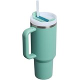 Stanley Quencher H2.O FlowState™ Tumbler lonček iz nerjavečega jekla s slamico velik Spring Green 1180 ml | Shoptok.si
