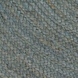  Ručno rađeni tepih od jute okrugli 120 cm maslinastozeleni | shoptok.hr