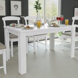 Furnova Jedilna miza 140x80x75 cm bela, (21946260) Cene