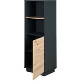 Roba Temno siv otroški regal v hrastovem dekorju 55x150 cm Lenn – | Shoptok.si