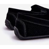EVENTO PE1 Men's Classic Suede Loafers Black Felixo | Shoptok.si