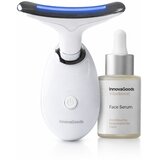  Pack masažni pripomoček za obraz učvrstitveni z LED-EMS in toploto in serum za obraz Kombucha Vibeboost 30ml InnovaGoods Cene