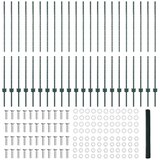  Zavarena žičana ograda 50 x 1,4 m (Š x V) Čelik premazan PVC-om | shoptok.hr