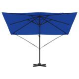  Suncobran za terasu Plavi Aluminij Poliester 3m | shoptok.hr