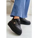 Boto Sneakers Women's Sport Shoes Insulated On Massive Sole Black Verissha | Shoptok.si