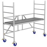 Krause ProTec XS Sklopiva skela (Radna visina: 2,9 m, Dimenzija stajaćeg dijela: 2 x 0,6 m, Opteretivost: 200 kg/m²) | shoptok.hr