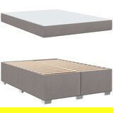  Konstrukcija postelje Taupe 160 x 200 cm blago | Shoptok.si