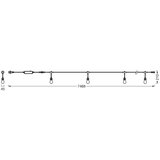 Osram LED RGB prigušiva spoljni niz SMART+ STRING 12xLED/230V 7,47m IP44 Wi-Fi | Eponuda.com