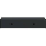 Stolna montirana na zid Crna 87 5 x 34 5 x 17 cm | shoptok.hr