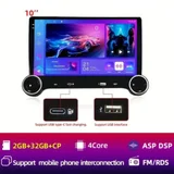 ZA AUTO ANDROID 10″ A100 2+32GB CARPLAY DRIVEONE 2K (UNIVERZALNI)