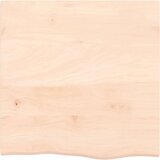  Kupaonska radna ploča 60 x 60 x 2 cm netretirano masivno drvo | shoptok.hr