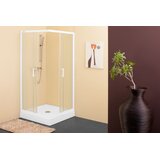 Kolpa San kotna kabina za prhanje tkk 90 s/k sq line H=190 beli prof. proz. stek. | Shoptok.si
