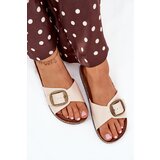 Boto Women's sandals on cork platform with buckle beige Vianara | ePonuda.com