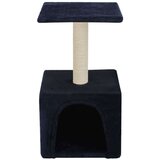  Penjalica za mačke sa stupovima za grebanje od sisala 55 cm tamno plava | shoptok.hr