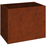  Vrtna saksija Čelik otporan na vremenske uvjete 50 x 32 x 40 cm | shoptok.hr