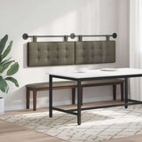  Držeće uzglavlje Zidne Lažna koža - Sivi 160 cm bez LED | shoptok.hr