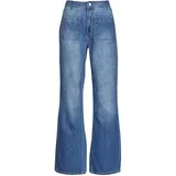 Kavbojke bootcut NYOMI Modra