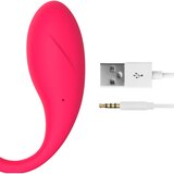 INTOYOU Vibracijski JajČek App Bulby Dark Pink | Shoptok.si