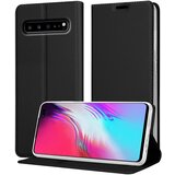 Cadorabo Case, združljiv s Samsungom v elegantnem črnem - zaščitnem pokrovu z magnetnim zapiranjem, stoječo funkcijo in režo za kartico, (20694614) | Shoptok.si