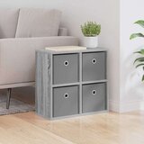  Strani šal s predalom Siva Sonoma 49,5 x 22 x 47 cm, (5000233718) | Shoptok.si