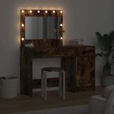  Toaletni stol s ladicama 2 pcs Smeđa Konstruirano drvo | Eponuda.com