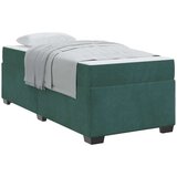 Konstrukcija postelje Temno zelena 90 x 190 cm blago, (5000127665) | Shoptok.si