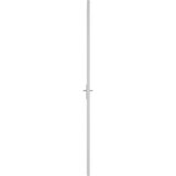  Unutarnja vrata 102,5x201,5 cm bijela od ESG stakla i aluminija | Eponuda.com