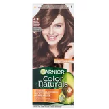 Garnier Color Naturals trajna barva za lase z negovalnimi olji 40 ml Odtenek 4.3 natural golden brown za ženske