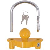  Lokot za prikolicu s 2 ključa od legure čelika i aluminija žuti | shoptok.hr