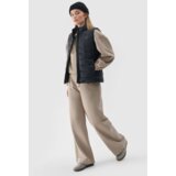 4f Womens Padded Gilet With Collar Black WAW24TVJ | shoptok.hr