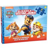 Paw Patrol slikanica-sestavljanka Zabava z Bronom, Silo in Robijem Cene