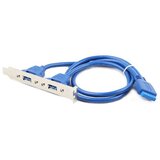 Gembird USB 3.0 dual port CC-USB3-RECEPTACLE, 2x USB3.0, 20pin konektor za MBO | Eponuda.ba