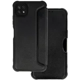 carbon knjigovno kućište za Samsung Galaxy A22 5G - Crna KP25472