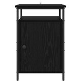  Noćni ormar 2 pcs Crni hrast 40 x 42 x 60cm Konstruirano drvo | shoptok.hr