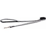 Rogz fashion povodac za pse zebra, s, 1.8m/16mm, crno-beli Cene