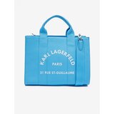 Karl Lagerfeld Blue women's handbag - Women's cijene