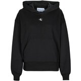 Calvin Klein Jeans MICRO MONOLOGO HOODIE Crna Cijene