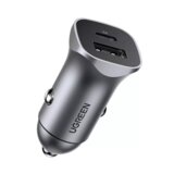 Ugreen 30780 punjač za mobitel Univerzalno Crno Upaljač za cigare Brzo punjenje Automatski Slike